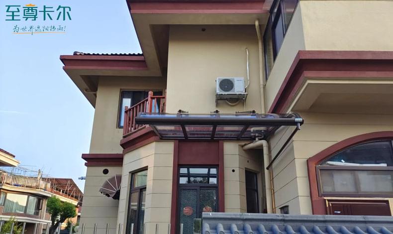 門頭遮雨棚圖片？屋檐雨棚圖片大全？