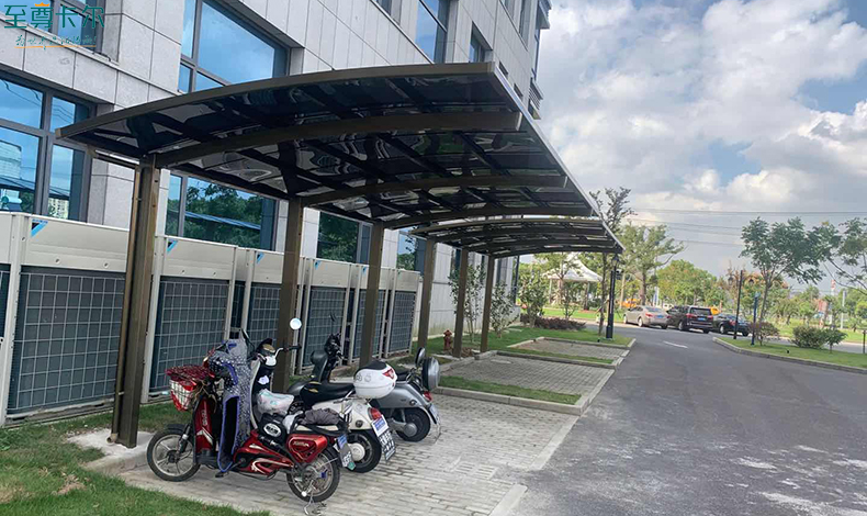 北京自行車棚制作？充電雨棚？